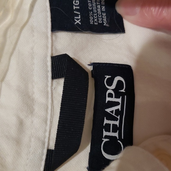 Men's Chaps XL button down shirt - Picture 2 of 3